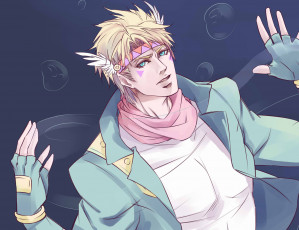 Картинка аниме jojo`s+bizarre+adventure парень