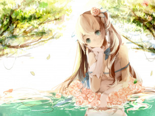 Картинка аниме danmachi девушка