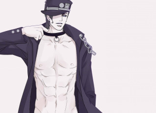 Картинка аниме jojo`s+bizarre+adventure парень