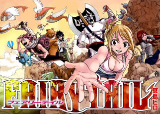 Картинка аниме fairy+tail хвост феи