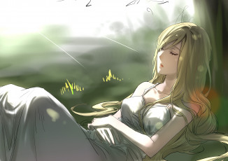 Картинка аниме fairy+tail девушка