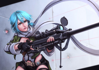 Картинка аниме sword+art+online синон