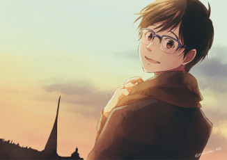 Картинка аниме yuri+on+ice юри