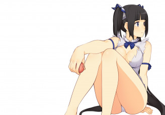 Картинка аниме danmachi гестия