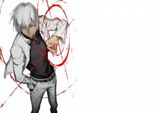 Картинка аниме kekkai+sensen парень