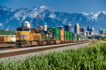 Картинка техника поезда состав локомотив