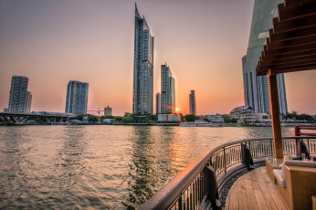 Картинка bangkok города бангкок+ таиланд панорама