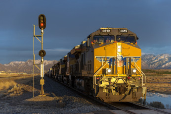 Картинка техника поезда состав локомотив