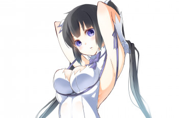Картинка аниме danmachi гестия