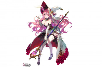 Картинка аниме магия +колдовство +halloween девушка