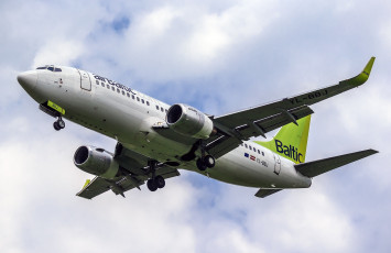 Картинка boeing+737-36q авиация пассажирские+самолёты авиалайнер