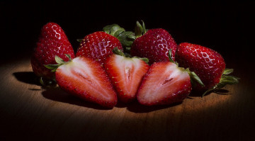 Картинка еда клубника +земляника лакомство