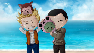 Картинка аниме fairy+tail мальчики