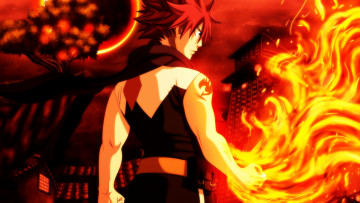 Картинка аниме fairy+tail нацу