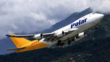 Картинка boeing+747 авиация грузовые+самолёты авиалайнер