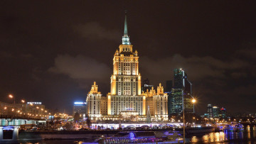Картинка города москва+ россия гостиница рэдиссон ройал москва