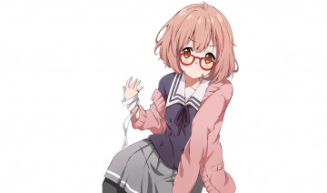 Картинка аниме kyoukai+no+kanata мирай