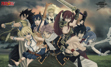 Картинка аниме fairy+tail хвост феи