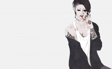 Картинка аниме tokyo+ghoul парень