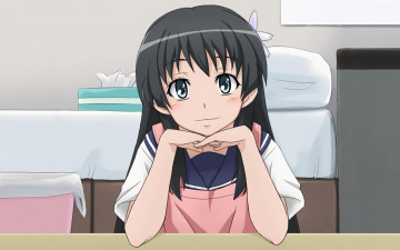 Картинка аниме toaru+majutsu+no+index девушка фон взгляд