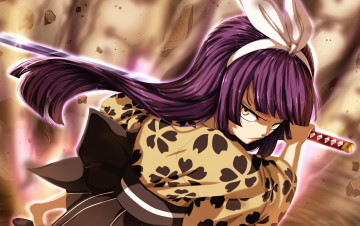 Картинка аниме fairy+tail девушка