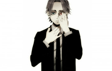 обоя аниме, gangsta, парень