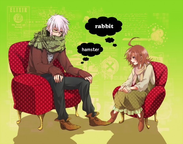 Обои картинки фото аниме, toaru majutsu no index, девушка, фон, взгляд