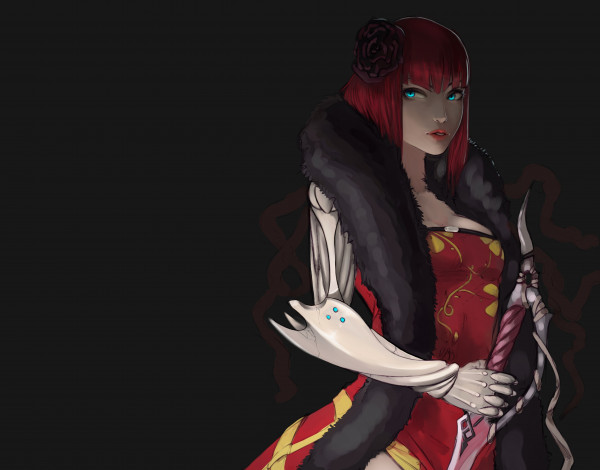 Обои картинки фото аниме, оружие,  техника,  технологии, девушка