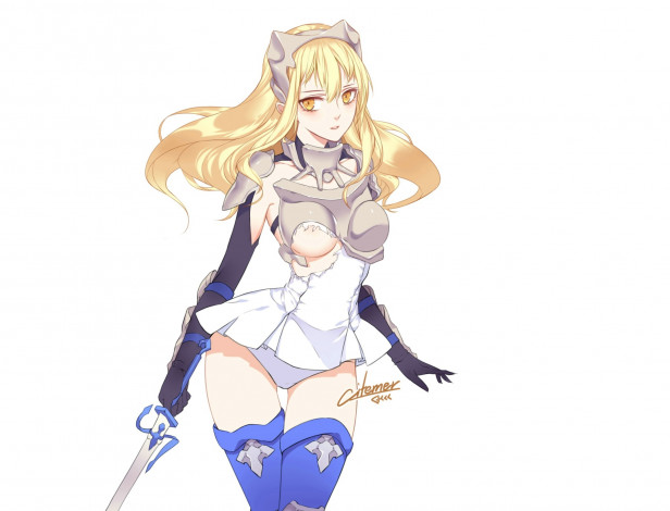 Обои картинки фото аниме, danmachi, девушка