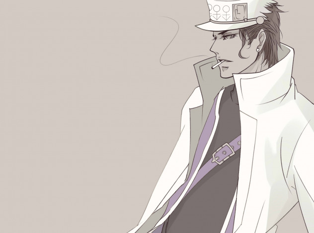 Обои картинки фото аниме, jojo`s bizarre adventure, парень