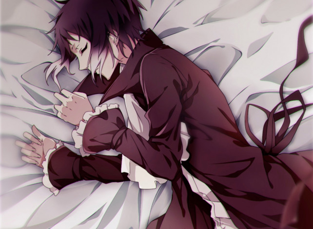 Обои картинки фото аниме, bungou stray dogs, бродячие, псы, литературные, гении