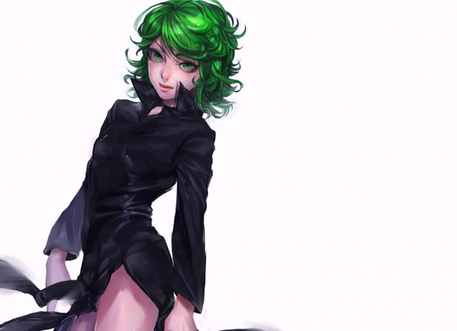 Обои картинки фото аниме, one punch man, девушка