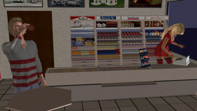 Обои картинки фото 3д графика, люди , people, девушка, взгляд, фон, парень