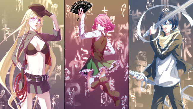 Обои картинки фото аниме, noragami, бездомный, бог