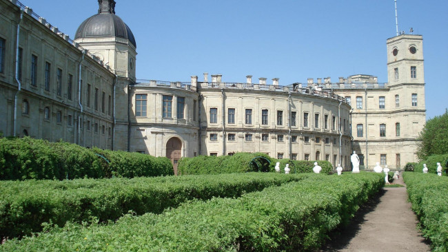 Обои картинки фото города, санкт-петербург,  петергоф , россия, гатчина, дворец