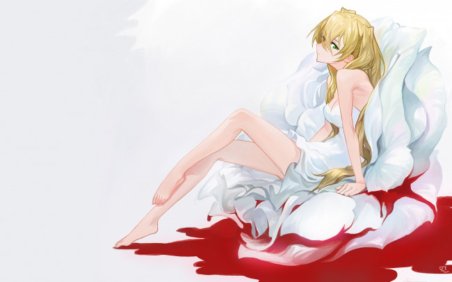 Обои картинки фото аниме, kekkai sensen, девушка