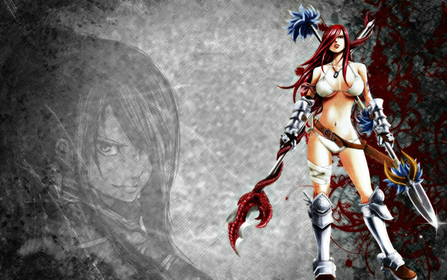 Обои картинки фото аниме, fairy tail, эльза