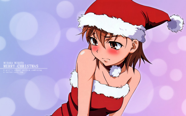 Обои картинки фото аниме, toaru majutsu no index, фон, девушка, взгляд