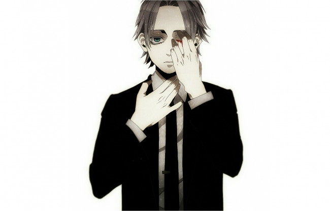 Обои картинки фото аниме, gangsta, парень