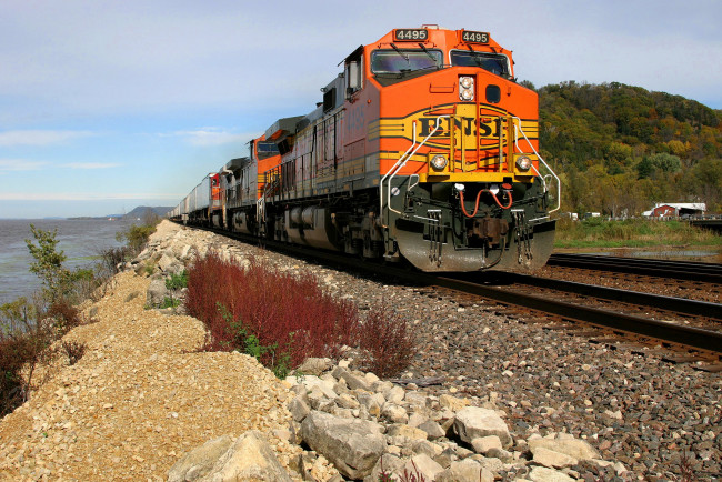 Обои картинки фото техника, поезда, локомотив, состав