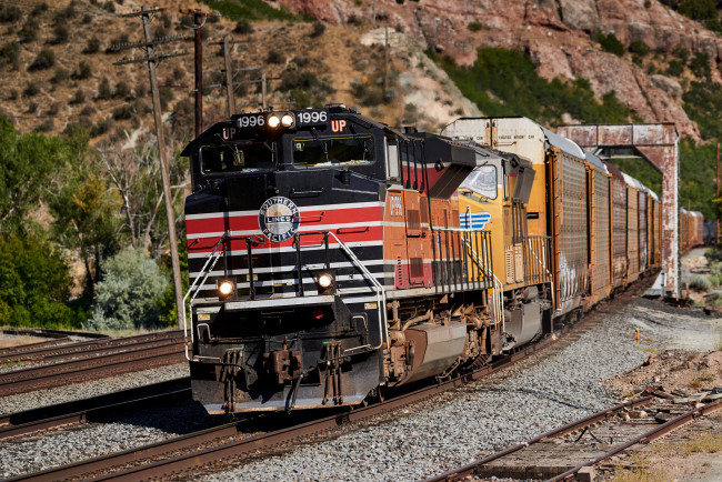 Обои картинки фото техника, поезда, состав, локомотив