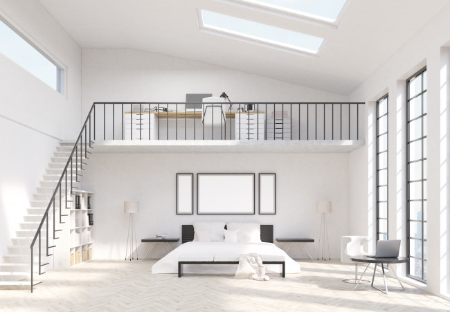 Обои картинки фото 3д графика, реализм , realism, спальня, комната