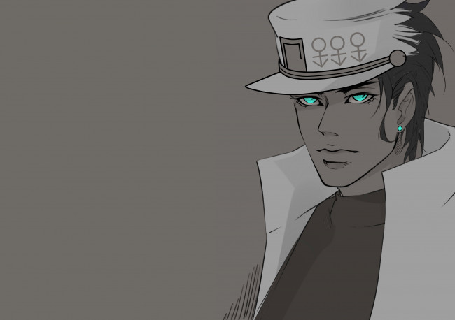 Обои картинки фото аниме, jojo`s bizarre adventure, парень