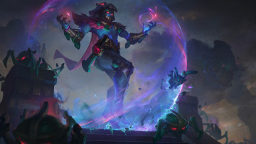 Картинка видео+игры league+of+legends league of legends malzahar магия маг