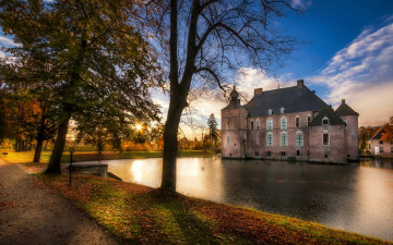 обоя cannenburg castle, города, замки нидерландов, cannenburg, castle