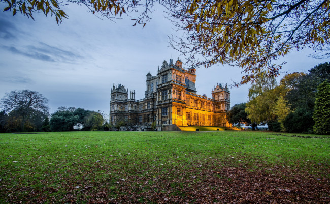 Обои картинки фото wollaton hall, nottingham, england, города, - дворцы,  замки,  крепости, wollaton, hall