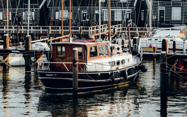 Обои картинки фото корабли, баркасы ,  буксиры, баркас