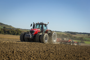 Картинка техника тракторы massey
