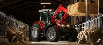 Картинка техника фронтальные+погрузчики massey ferguson