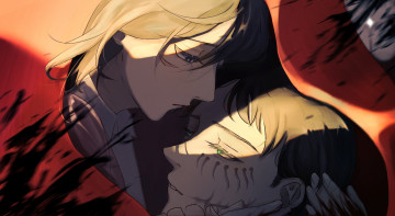 Картинка аниме shingeki+no+kyojin атака титанов